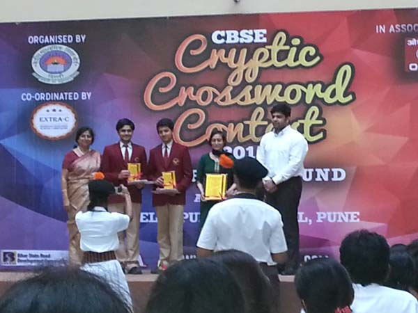 CBSE cryptic crossword contest