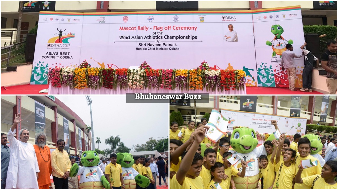 Olly the official mascot for Asian Athletics Championship has been