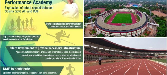 International Association of Athletics Federations ties up with Odisha (First in India) for training academy of athletes