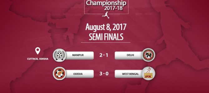 Odisha girls thrashed West Bengal 3-0 to reach finals in Junior National Girls’ football championships