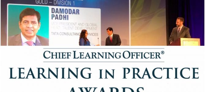 NIT Rourkela Alumni Damodar Padhi of Tata Consultancy Services wins Chief Learning Officer Award at Los Angeles USA