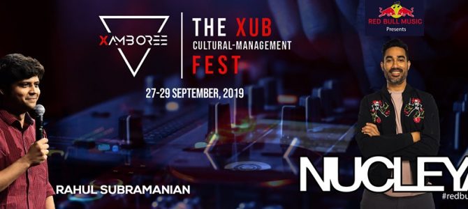 Xamboree 19, the biggest annual Cultural – Management fest of Eastern India of Xavier univesity bhubaneswar all set for 27-29 sept