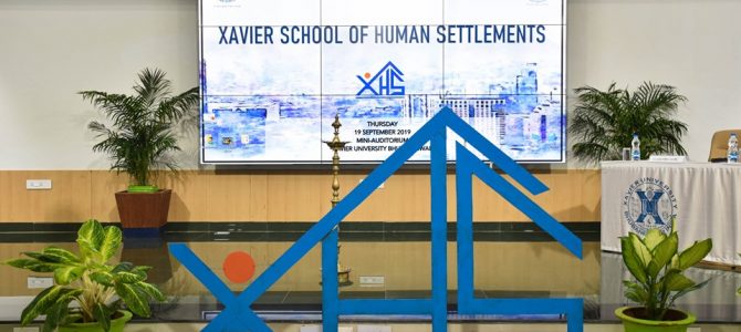 Xavier University bhubaneswar launches Xavier School of Human Settlements (XAHS)