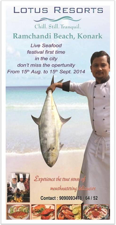 Foodies Checkout – Live Seafood Festival in Konark Foodies Checkout – Live Seafood Festival in Konark