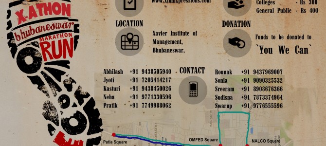 XIMB Bhubaneswar presents Marathon for a cause XIMB Bhubaneswar presents Marathon for a cause