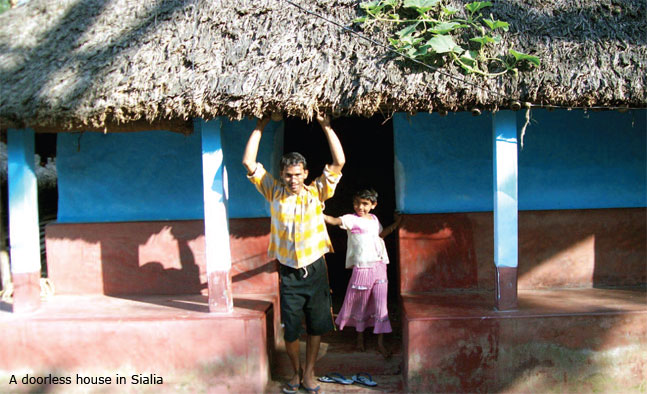 doorless house odisha