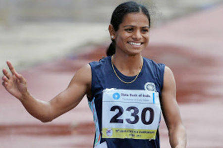 Dutee Chand of Odisha sets a new  national record best by an Indian to date