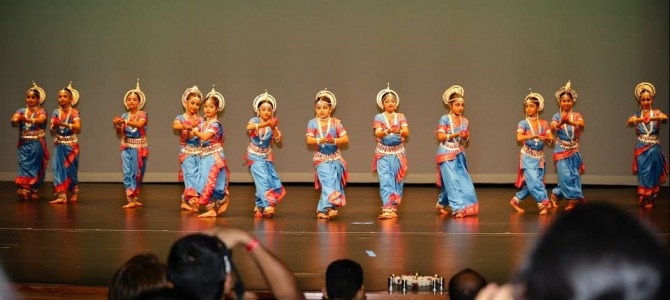 Awesome to see Odissi by kids in Redwood City California USA