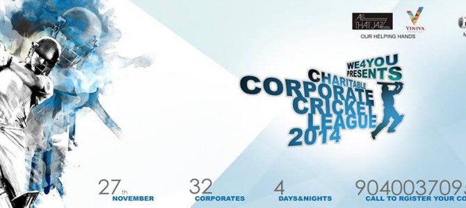 Corporate Cricket Tournament in Bhubaneswar for a noble cause