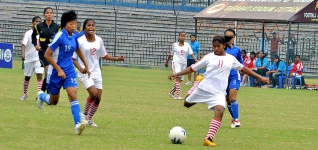 Odisha Girls humble Uttar Pradesh by 10-0 goals in Junior Girls National Football Championship in Cuttack Odisha Girls humble Uttar Pradesh by 10-0 goals in Junior Girls National Football Championship in Cuttack