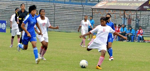 Odisha Girls humble Uttar Pradesh by 10-0 goals in Junior Girls National Football Championship in Cuttack