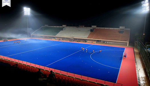 FYI Bhubaneswar Kalinga Stadium holds India’s first Olympic standard pink and blue pitch
