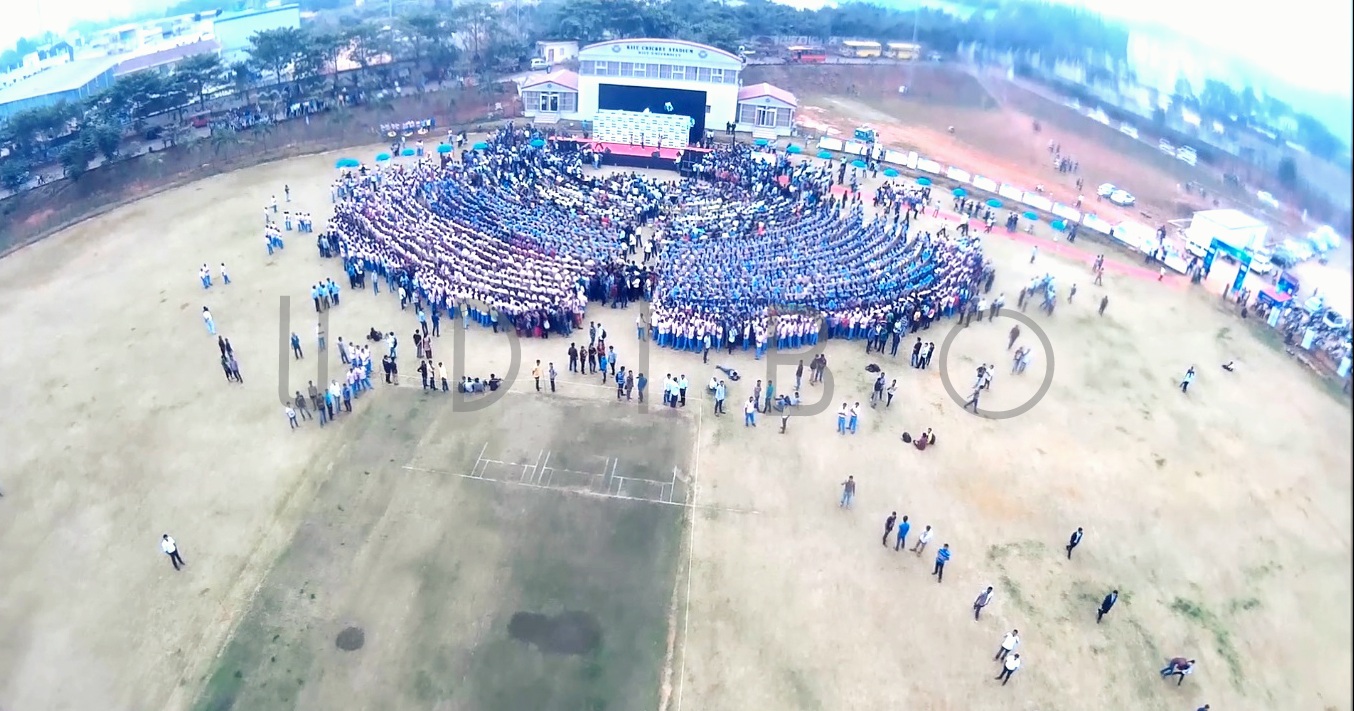 A nice aerial video of KIIT stadium in Bhubaneswar by team Udibo, seen