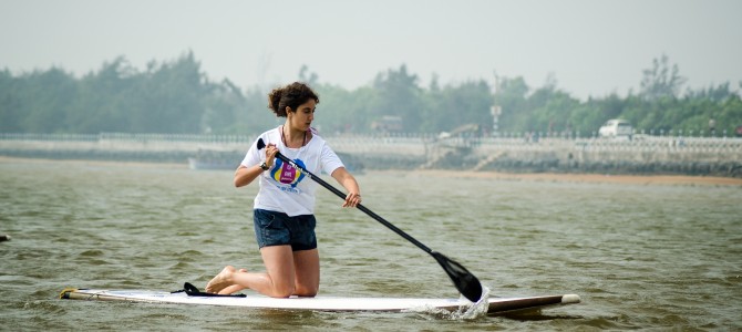 SUP workshop at Ramchandi, countdown to India Surf Festival 2015