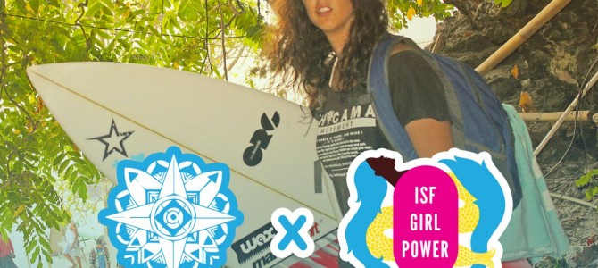 Internationally acclaimed women surfer Carolina Pereira at India Surf Festival 2015