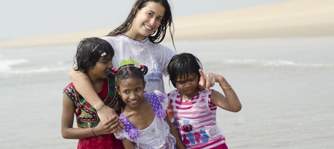 Asha Kiran kids try hand in SUPing