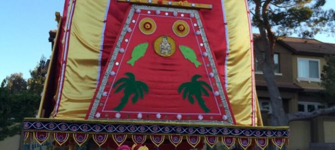 Jagannath Rath Yatra at Sunnyvale San Fransisco Bay Area – by Soumya Mohapatra