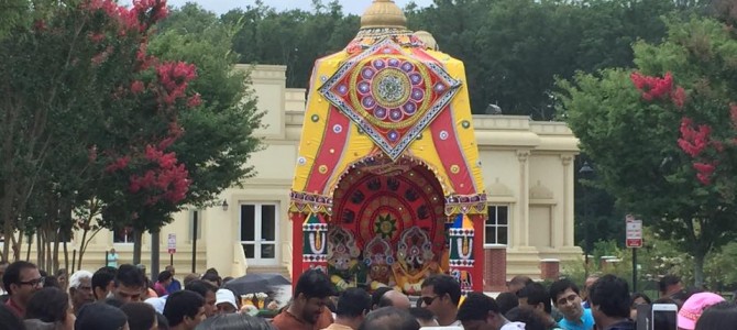 Jagannath Rath Yatra 2015 : in Richmond Virginia USA – by Badri Mohanty