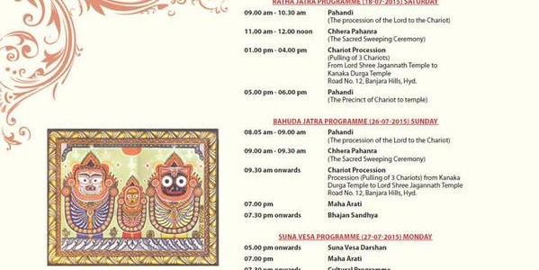 Jagannath Rath Yatra in Hyderabad – All details here