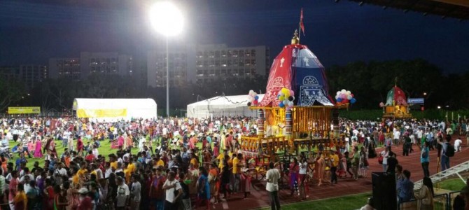 Jagannath Rath Yatra 2015 in Singapore – pics by Sagaree Das