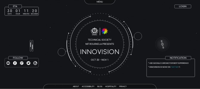 NIT Rourkela Technical Society presents Tech Fest Innovision 2015