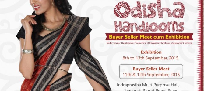 Are you in Pune? Check out this Odisha handlooms expo till 13th Sept