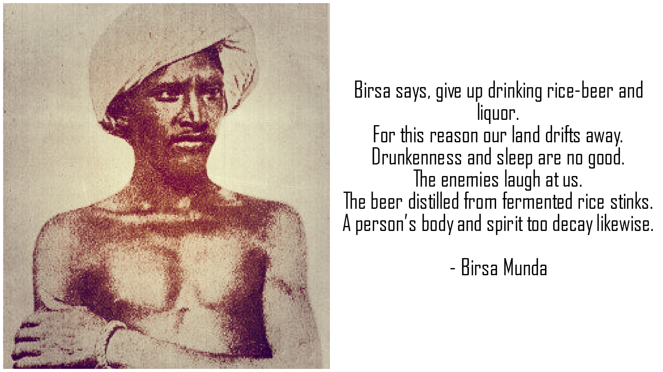 On Birsa Munda birth anniversary today, respect for this great freedom