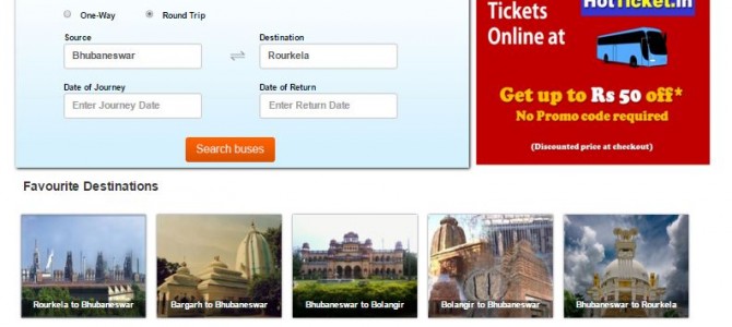 HotTicket.in Launched for Online Bus Ticket Booking in Odisha