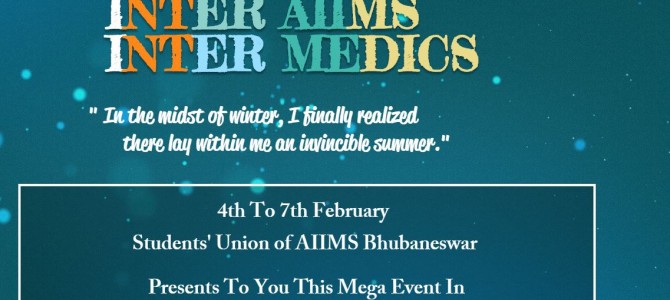AIIMS Bhubaneswar presents Chiasma 2K16 : Inter AIIMS Inter Medics Teaser video