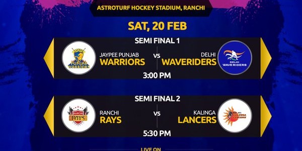 All the best Kalinga Lancers for their first Semi Final ever in Hockey India League