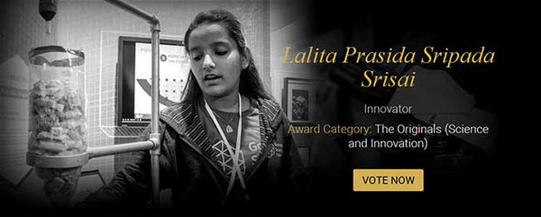 Lalita Prasida Sripada of Odisha nominated by NDTV for Women of Worth Awards