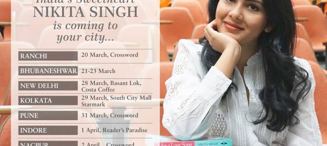 Nikita Singh Author of many bestsellers coming to Bhubaneswar for her new book launch