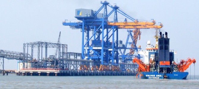 Construction of Subarnarekha port in Odisha will begin soon as the defense ministry has given its clearance for the project