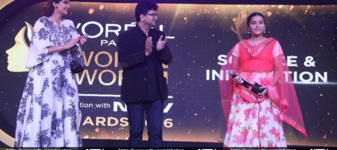 Lalita Prasida Sripada of Odisha wins Women of Worth Award in Science and Innovation category