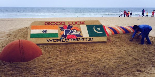 sandart on world t20 india pak