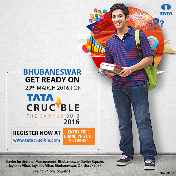 tata crucible campus quiz bhubaneswar buzz