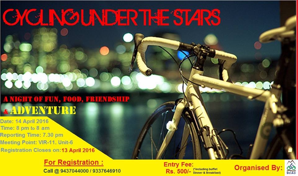 bhubaneswar cycling group night cycling