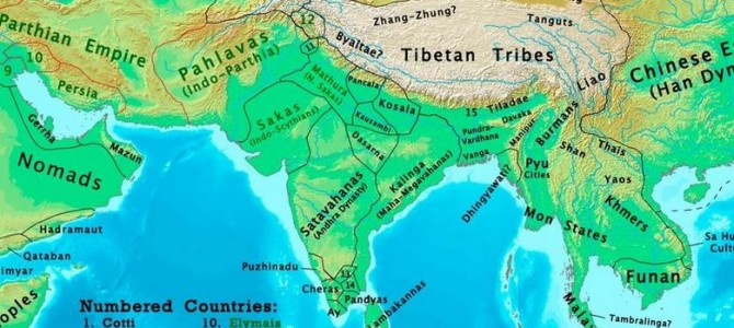 Look at How big was the Kalinga Empire : A nice article on different maps of Indian History