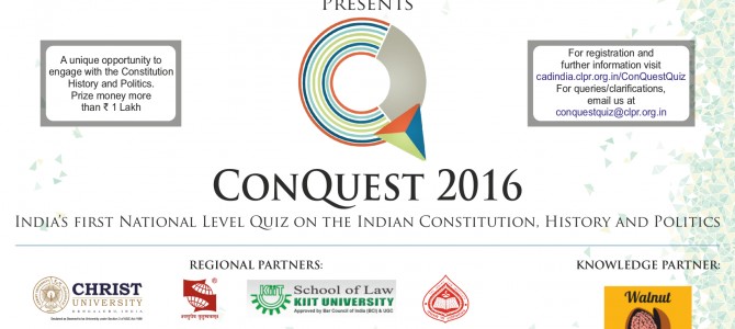 Bhubaneswar to host ConQuest, India’s first national level quiz on Indian Constitution eastern zone