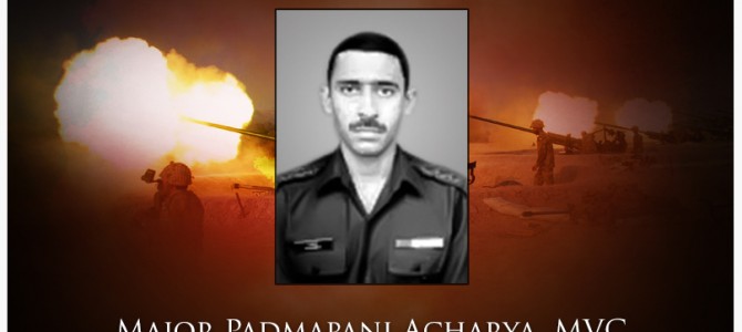 Remembering Major Padmapani Acharya of Odisha on this Kargil Vijay Diwas