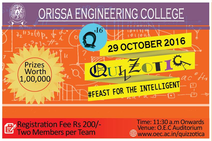 OEC Quizzotica events quiz bhubaneswar buzz