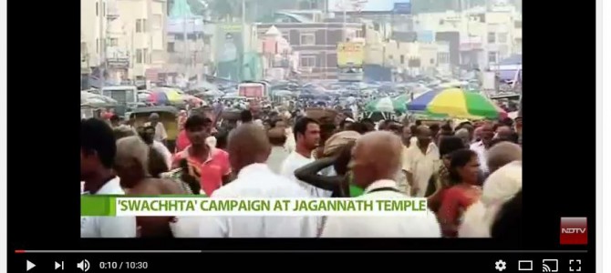 Penalty on Littering around Puri Jagannath Temple starts November 1: Video by NDTV