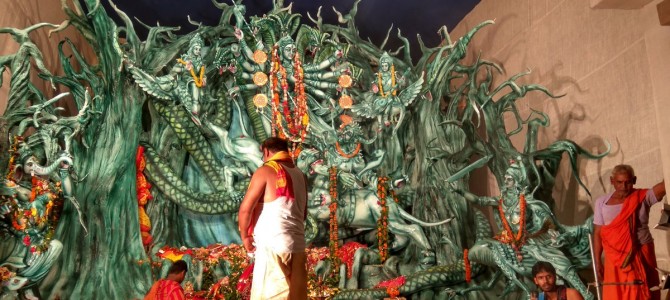 A virtual tour of Rourkela Durga Puja Pandals via the lens of Rakesh Paul