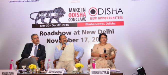 Make In Odisha Caravan Reaches Delhi For Its Final Leg Of Countrywide Roadshow