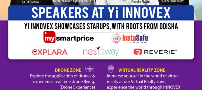 Yi INNOVEX : Largest Startup Event ever happening along with Make In Odisha Conclave By Young Indians (Yi)