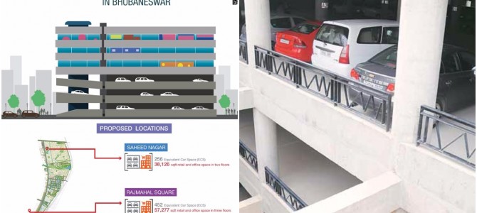 Bhubaneswar Smart city Limited floats tender for Multilevel car parking lot at Rajmahal and Saheednagar