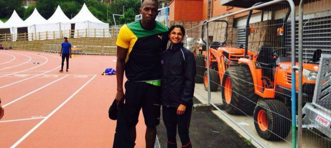 Odisha sprinter Srabani Nanda getting trained at Jamaica country of Ussain Bolt