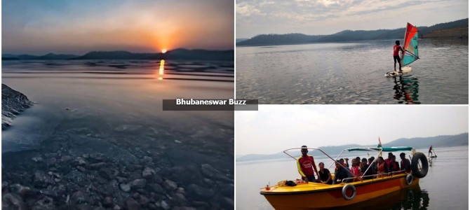 Watersports facilities including Kayaking, Water scooter starts in Pitamahal Dam Rourkela