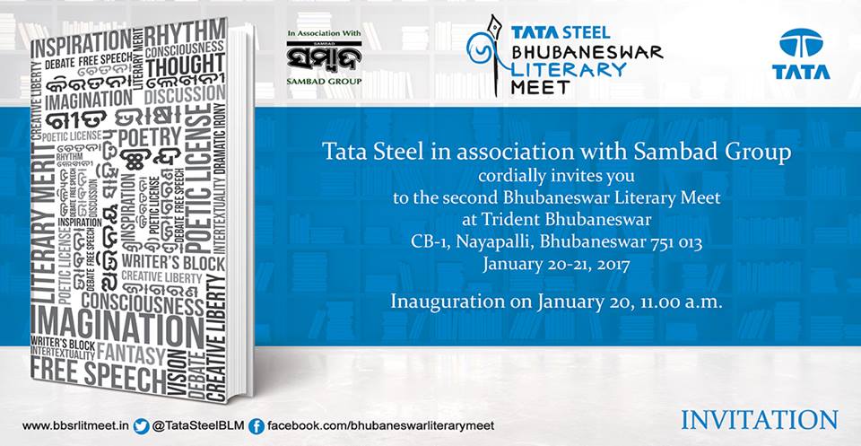 Tata steel bhubaneswar literary meet bbsrbuzz 2017