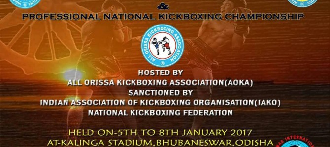 6th IAKO Indian Open 2017 along with Professional Kickboxing Championship going on in the city
